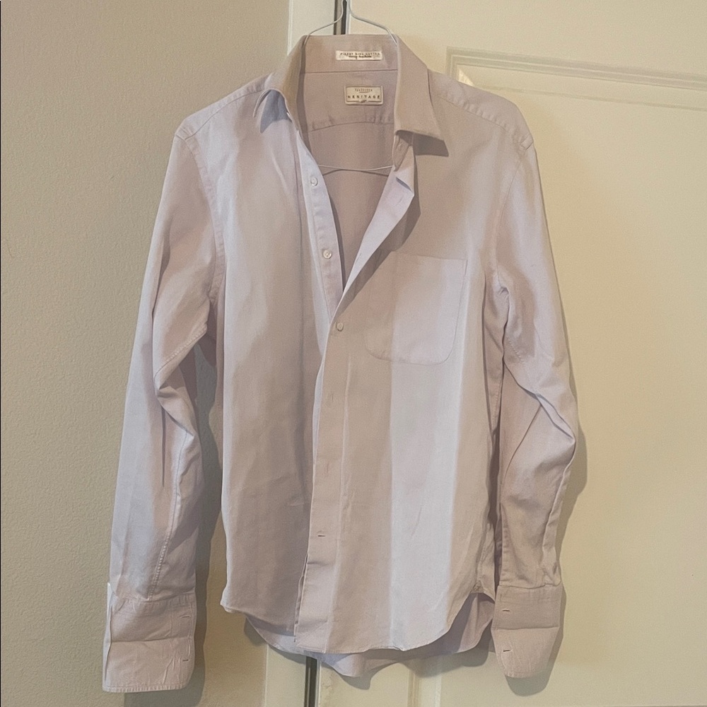 Van Heusen Heritage Men's Light Brown Dress Shirt
